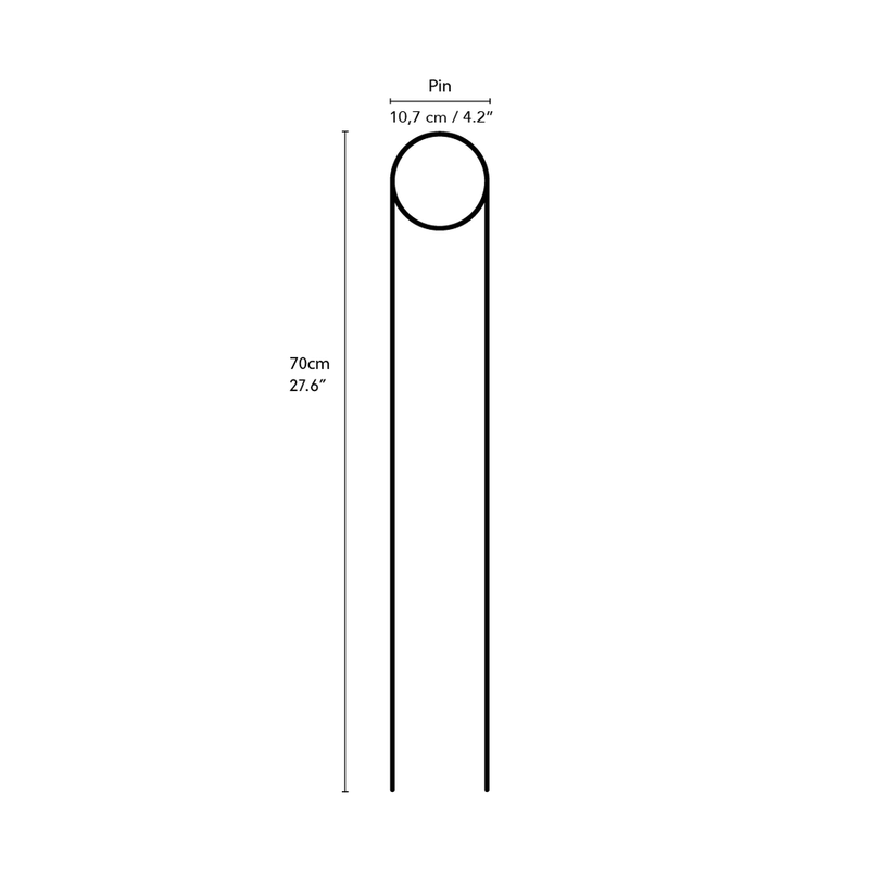 Rankhilfe “Pin” von Botanopia | 70 cm