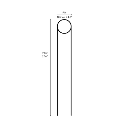 Rankhilfe “Pin” von Botanopia | 70 cm