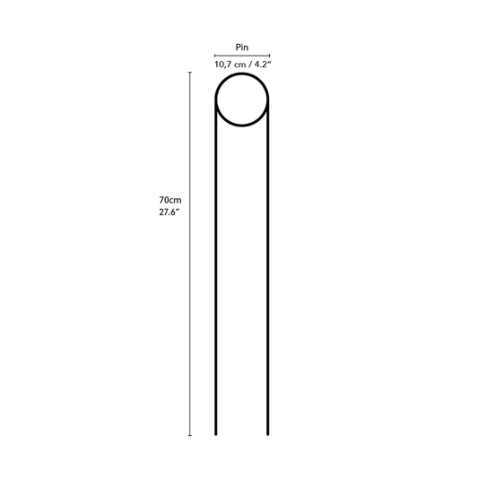 Rankhilfe “Pin” von Botanopia | 70 cm