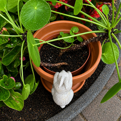 Pot Hanger Pig with Glasses, 9 cm