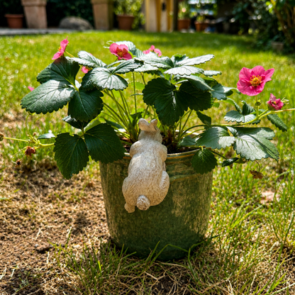 Pot Hanger Pig with Glasses, 9 cm