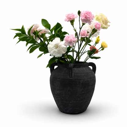 Blumenvase "Medora" aus Terrakotta